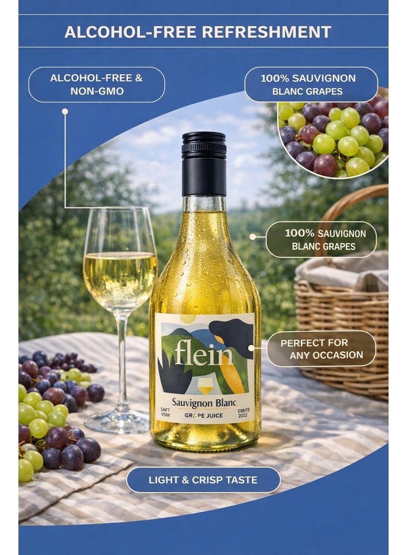 Flein Sauvignon Blanc Grape Juice  740 ml Bottle - Image 3